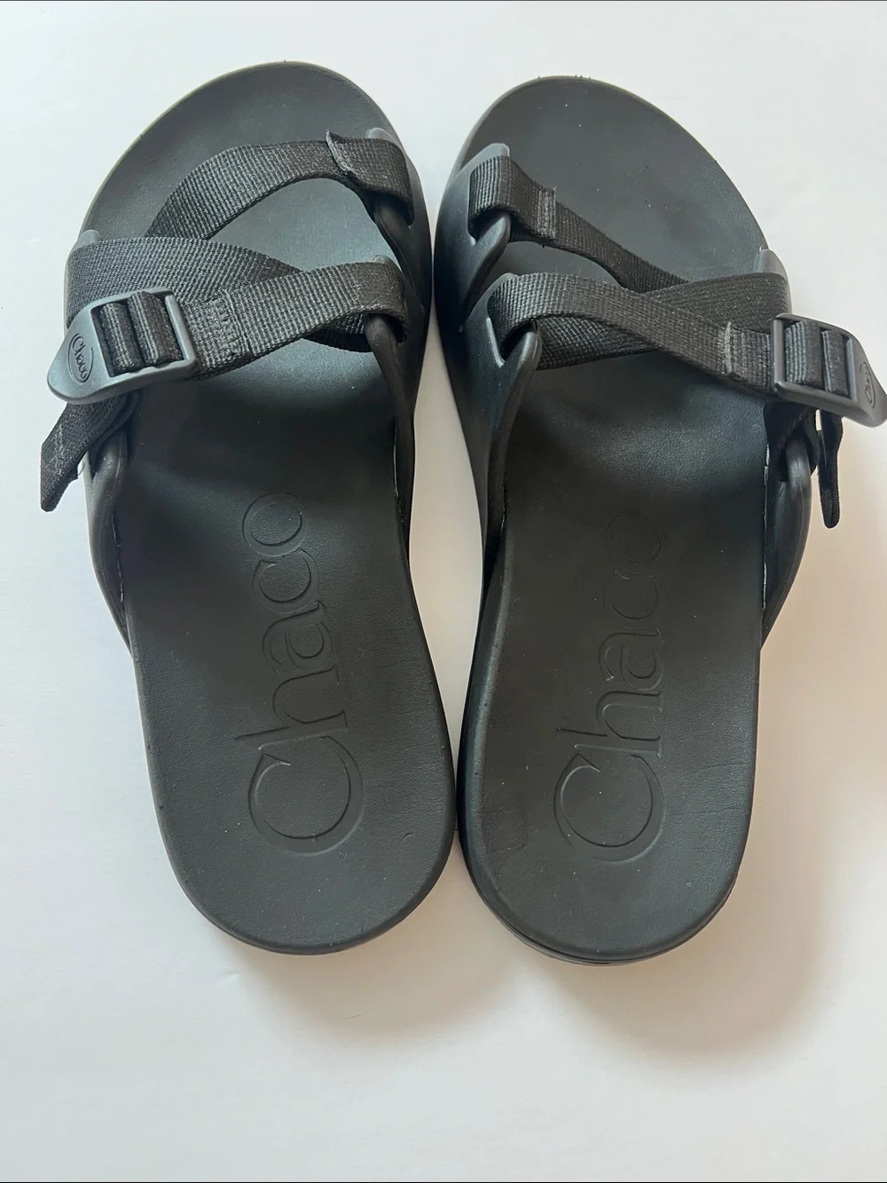Chaco Chillo Performance Slide Sandals with Webbed Straps - Picture 6 of 9